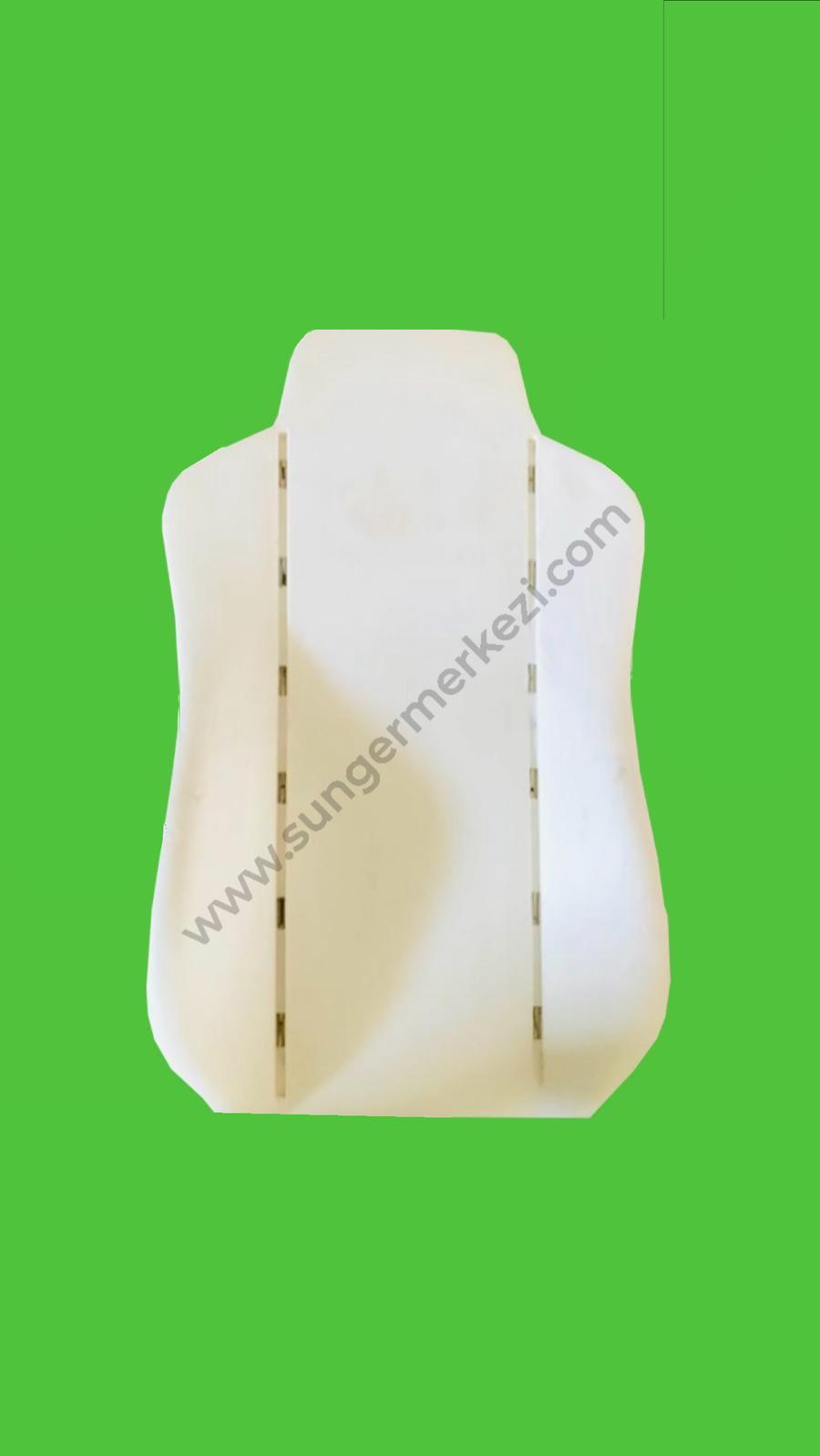 Yeni Aksor Uzun Uyumlu Sırt Süngeri